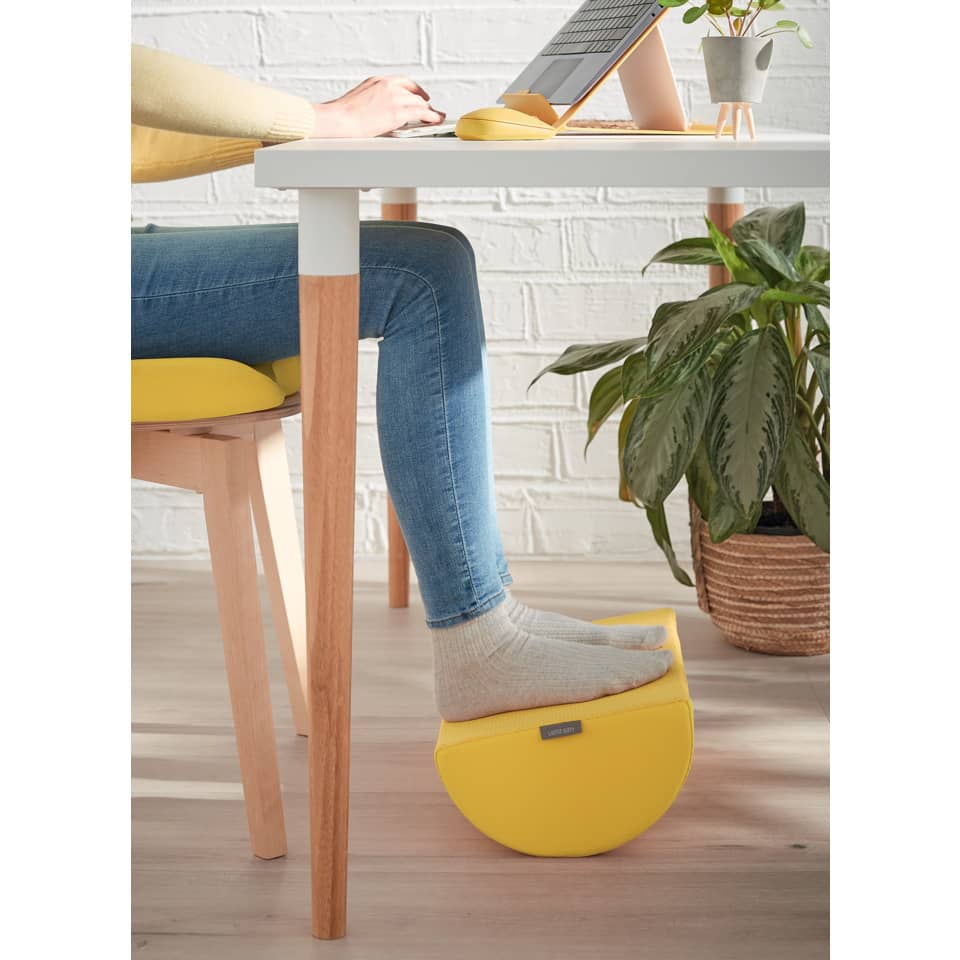 Fußstütze Ergo Cosy - 405 x 140 x 260 mm, gelb