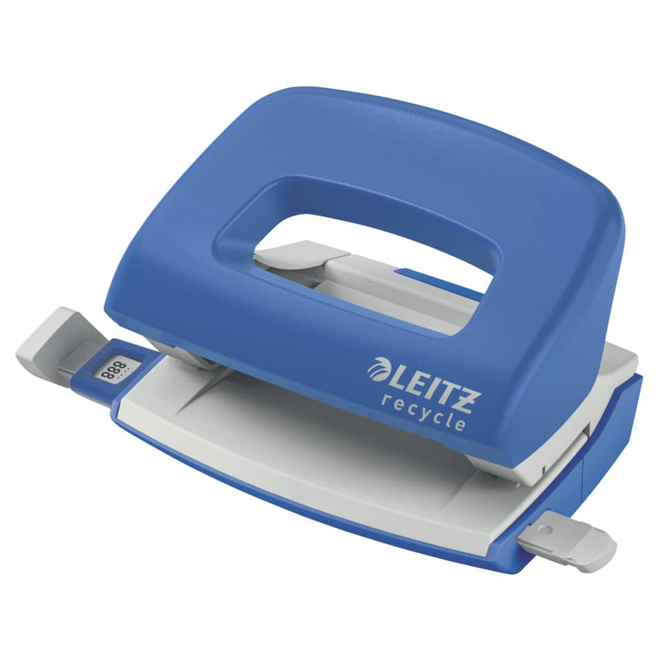 5010 Locher Mini NeXXT Recycle - 10 Blatt, klimaneutral, blau