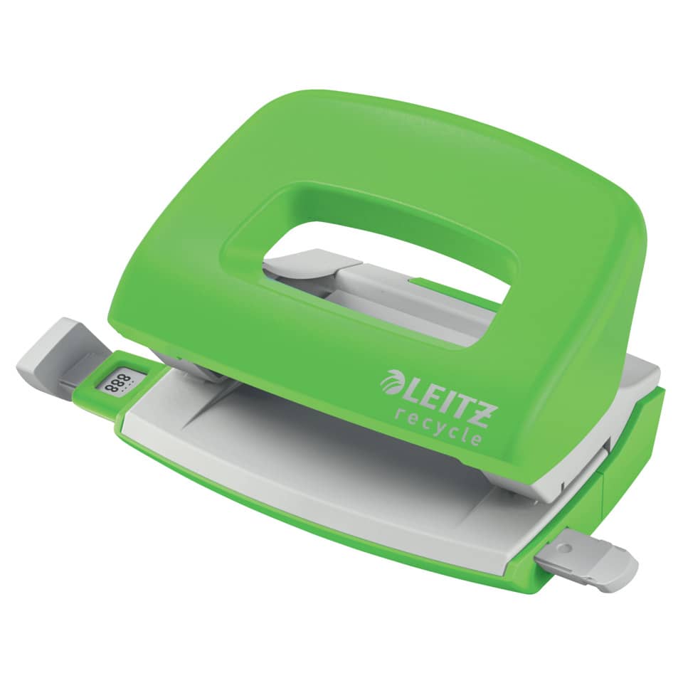 5010 Locher Mini NeXXT Recycle - 10 Blatt, klimaneutral, grün