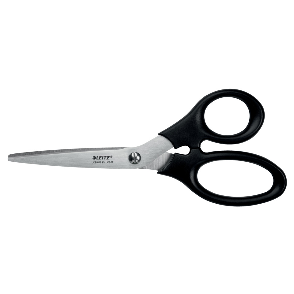 5424 Edelstahlschere, rostfreier Edelstahl, 185 mm, schwarz