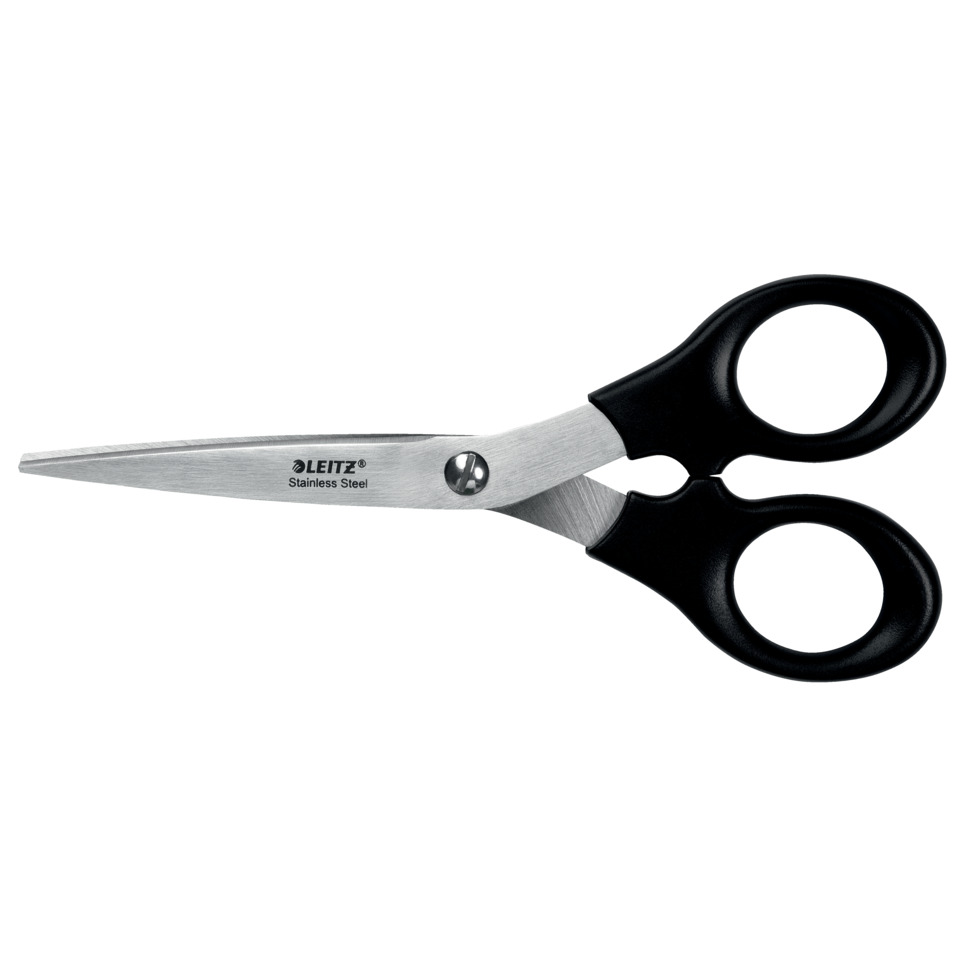 5423 Edelstahlschere, rostfreier Edelstahl, 165 mm, schwarz