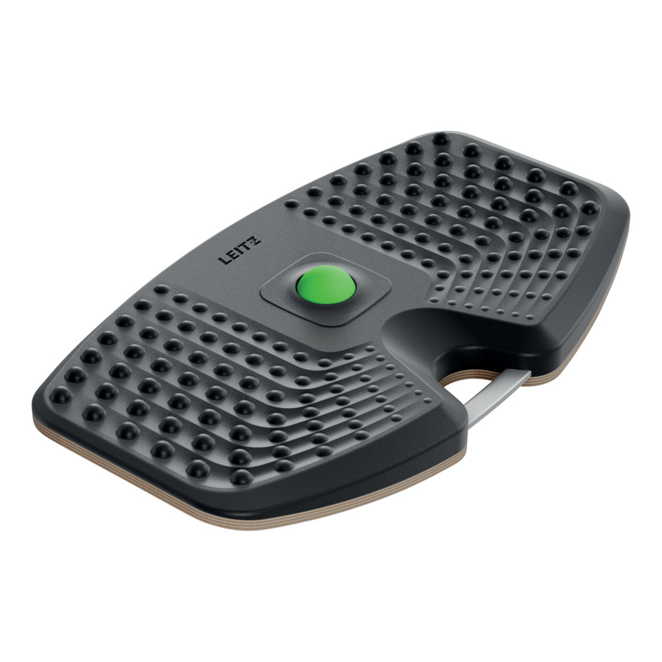 Balance Board Ergo Active, mit Massageball 50 mm, schwarz