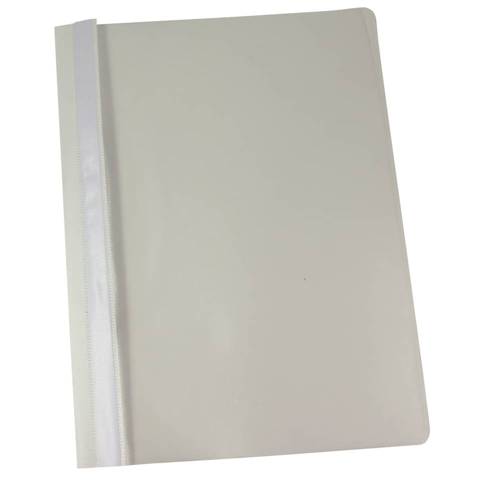 Schnellhefter, A4, PP, weiß