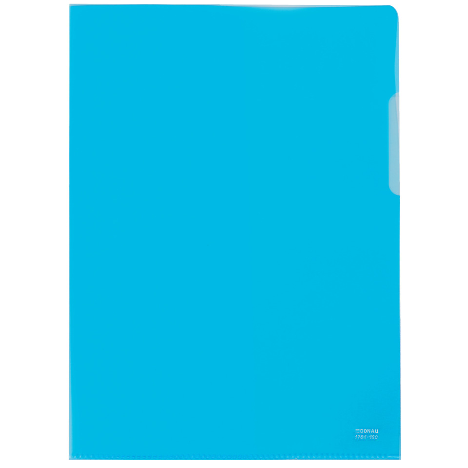 Aktenhülle, A4, 160µm, PP, 10 Stück, blau