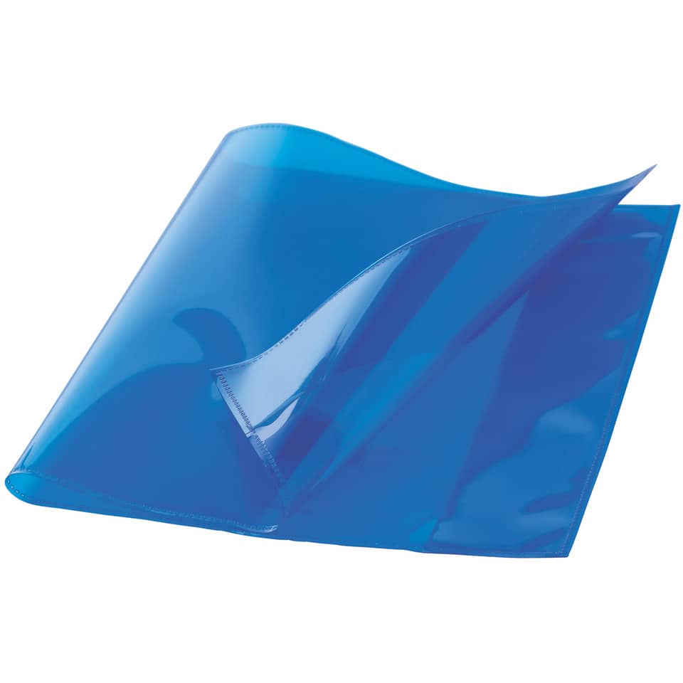 Heftschoner, quart, 150µm, blau