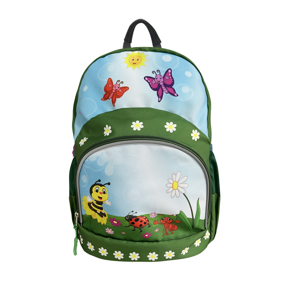 Kinderrucksack Biene & Schmetterling