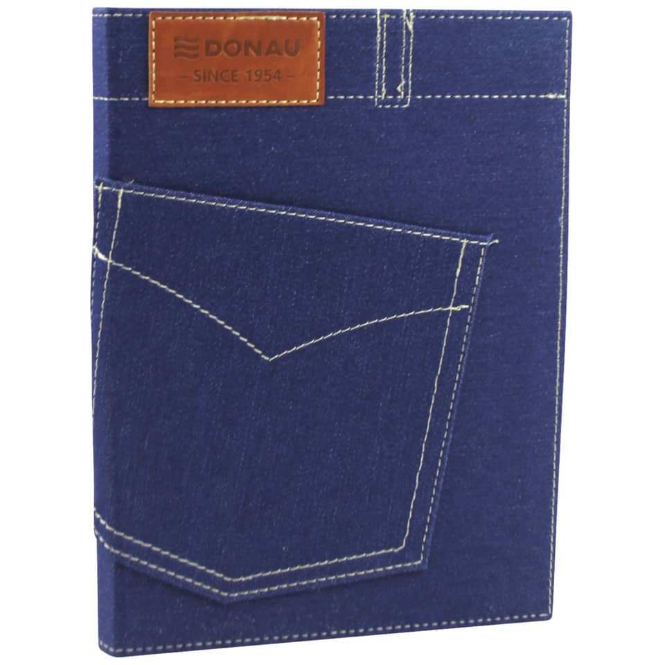 Notizbuch Jeans, A5, blau