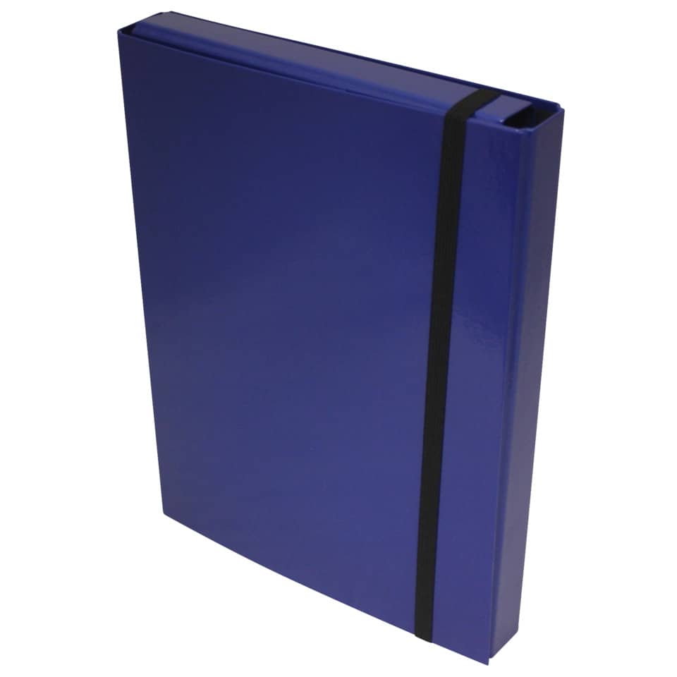 Heftbox, A4, 40mm, blau
