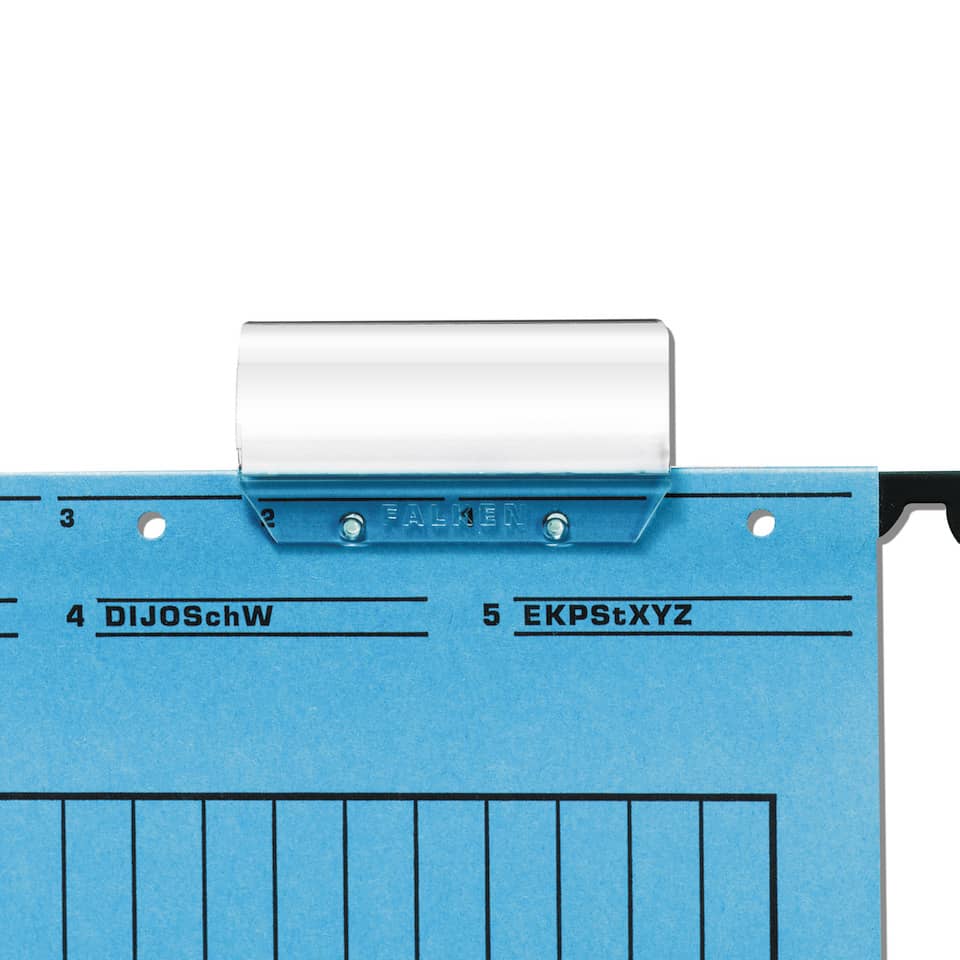 Sichtreiter für UniReg - 60 mm, 50 Stück, transparent