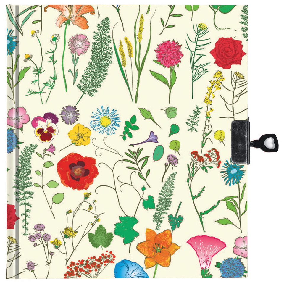 Tagebuch Flora - 240 Seiten, 16 x 19 cm