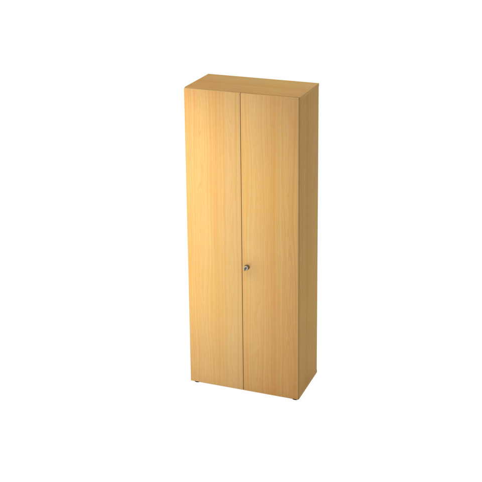 Hammerbacher Schrank - 6OH, Sockelblende, Buche/Buche