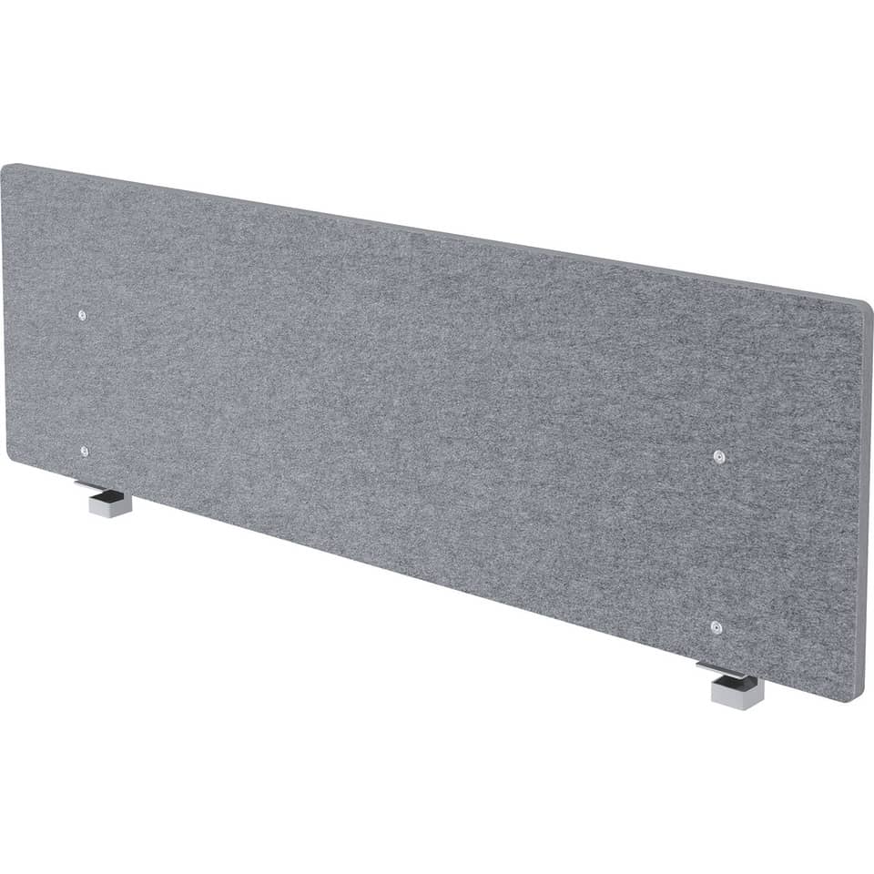 Hammerbacher Trennwand Akustik- 159,5 x 50 cm, grau