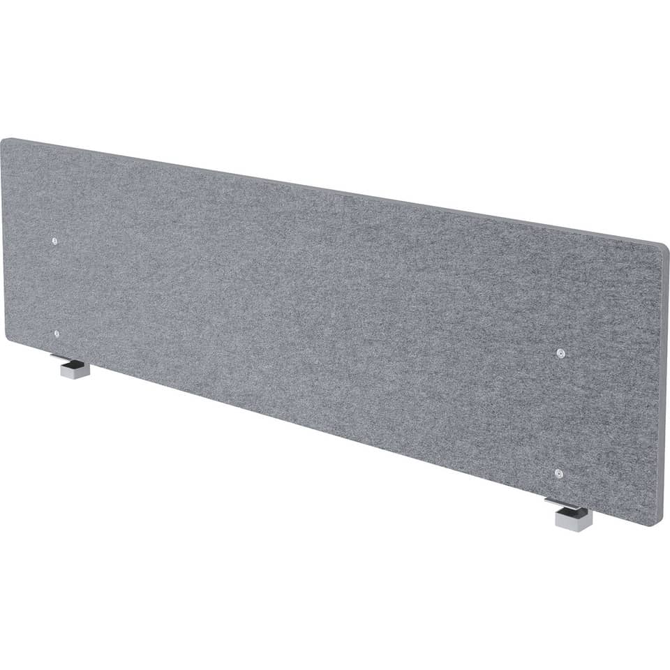 Hammerbacher Trennwand Akustik - 179,5 x 50 cm, grau