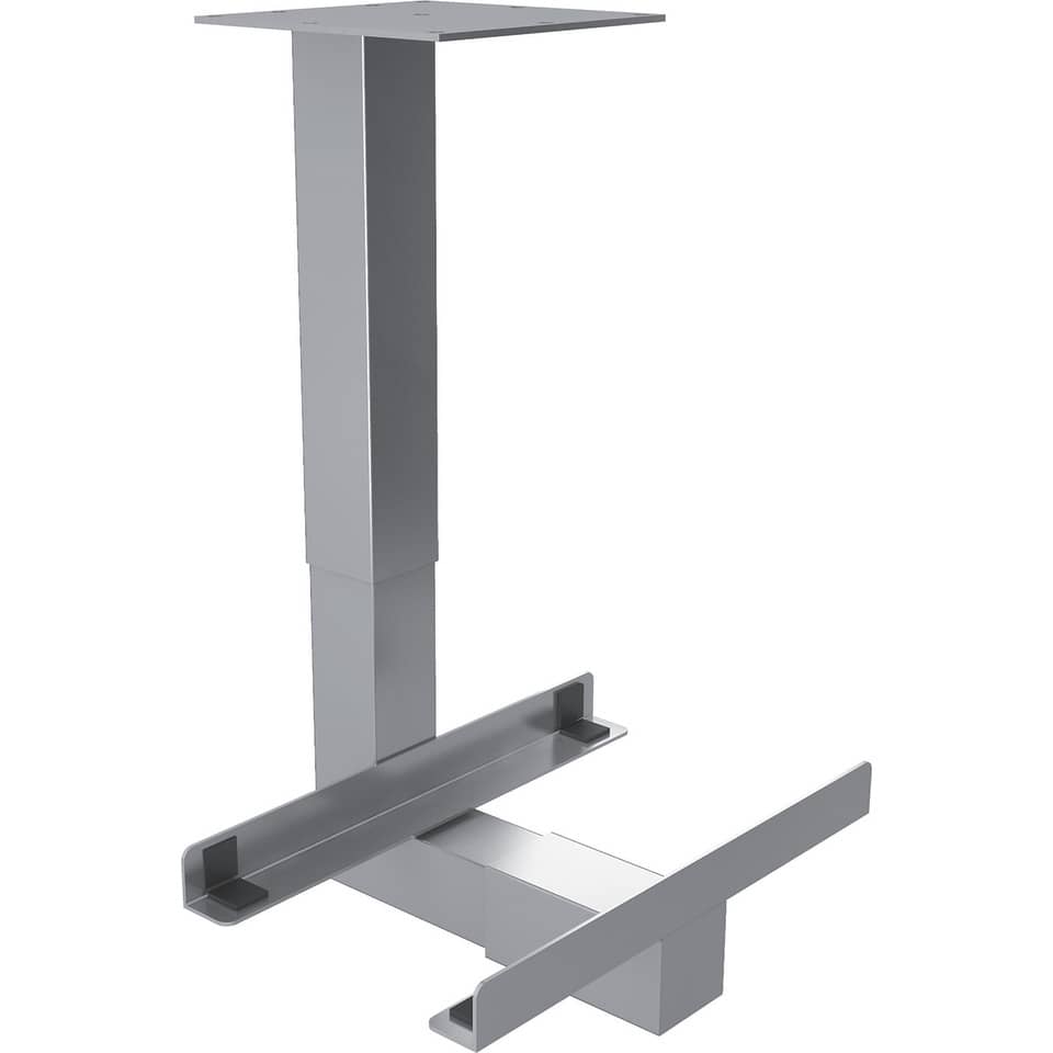 Hammerbacher PC-Halter Silber