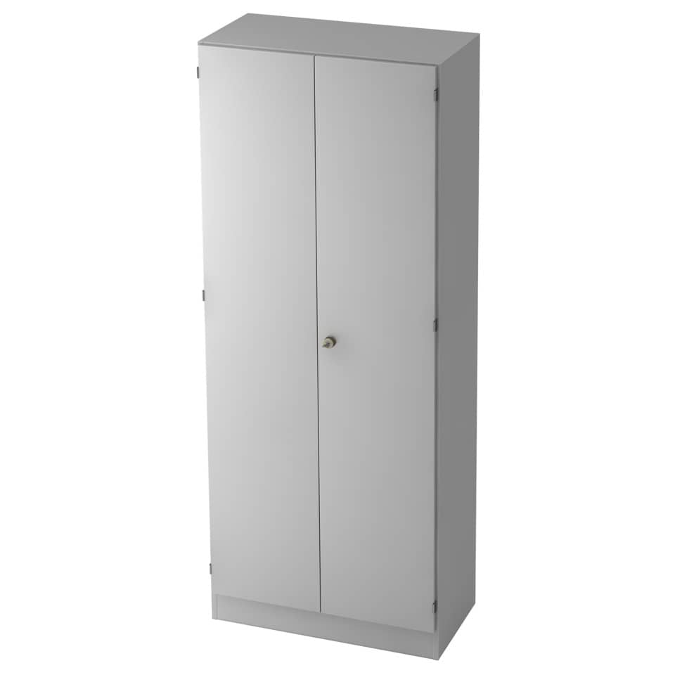 Hammerbacher Schrank - 5OH, Sockelblende, Grau/Grau, Montageservice