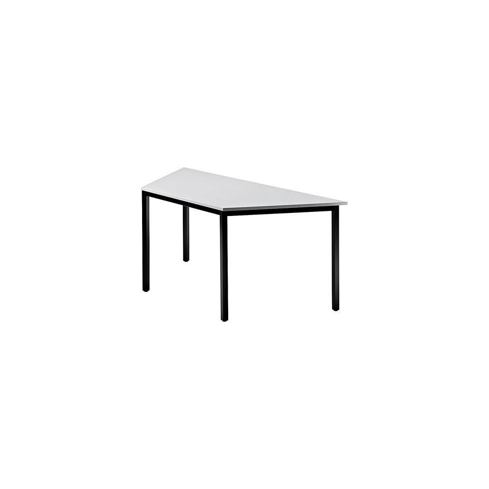 Hammerbacher Besprechungstisch DQTR Trapez - 160 x 69 cm, grau