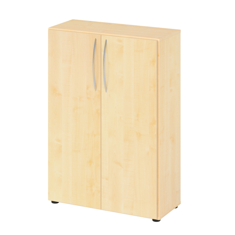 Hammerbacher Flügeltürenschrank - 3 OH, Ahorn/ Ahorn