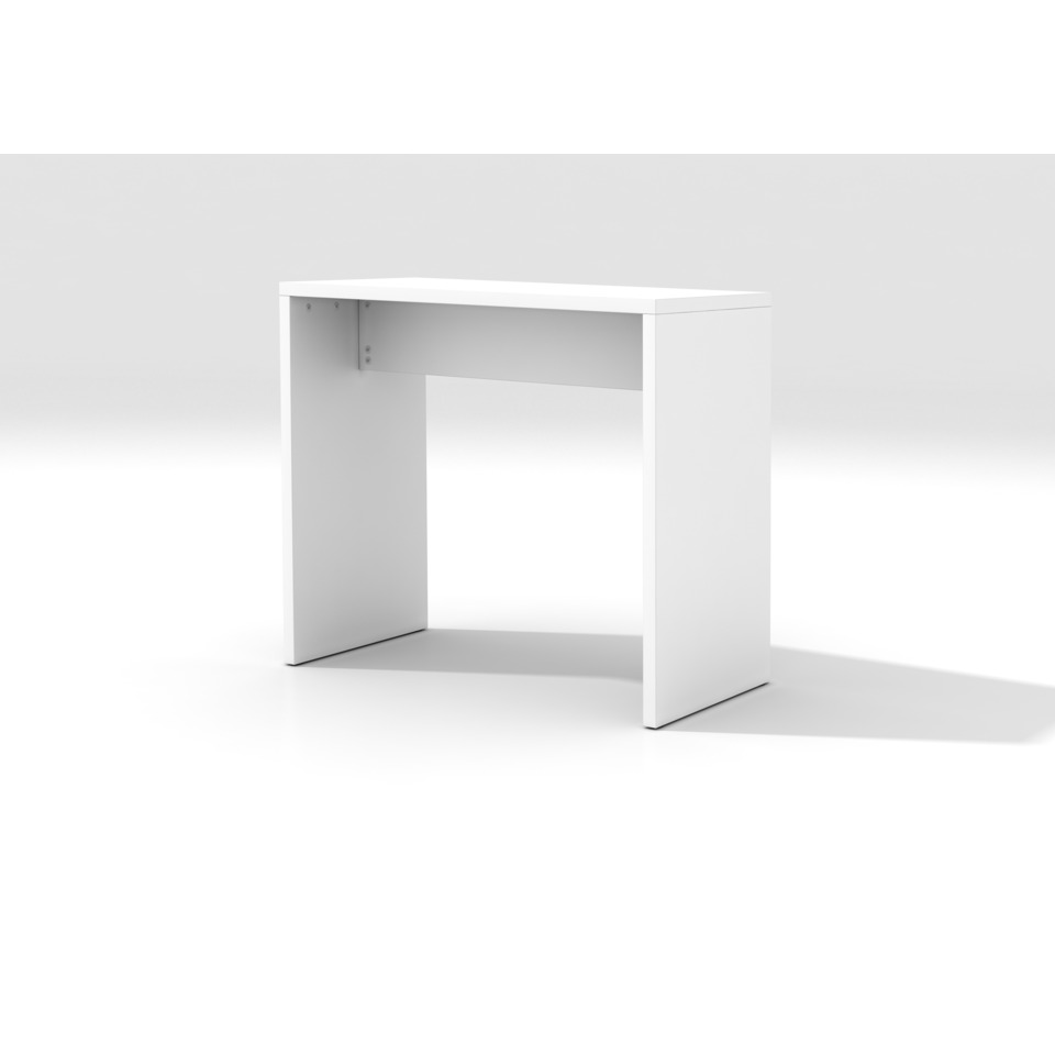 Hammerbacher Stehtisch - 120 x 108 cm, weiß