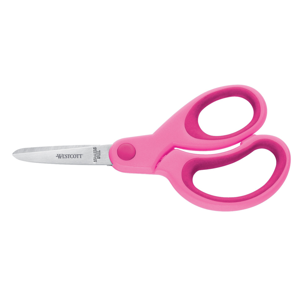 Bastelschere - 13 cm, spitz, pink