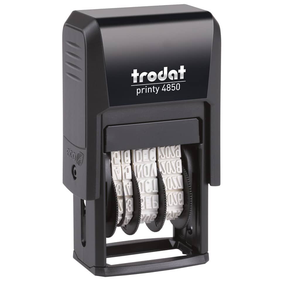 Stempel Printy 4850/L7 - GEBUCHT mit Datum