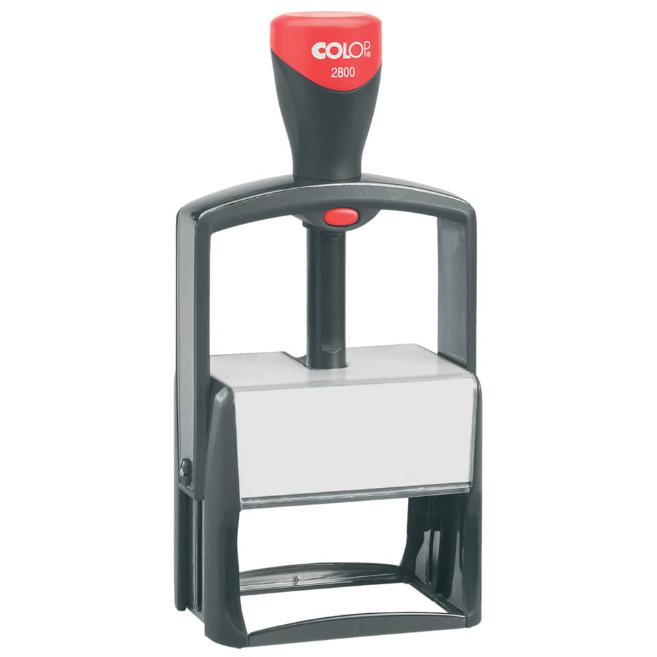 Classic Line 2800 mit Logo - für max. 10 Zeilen mit Logo, 49 x 68 mm