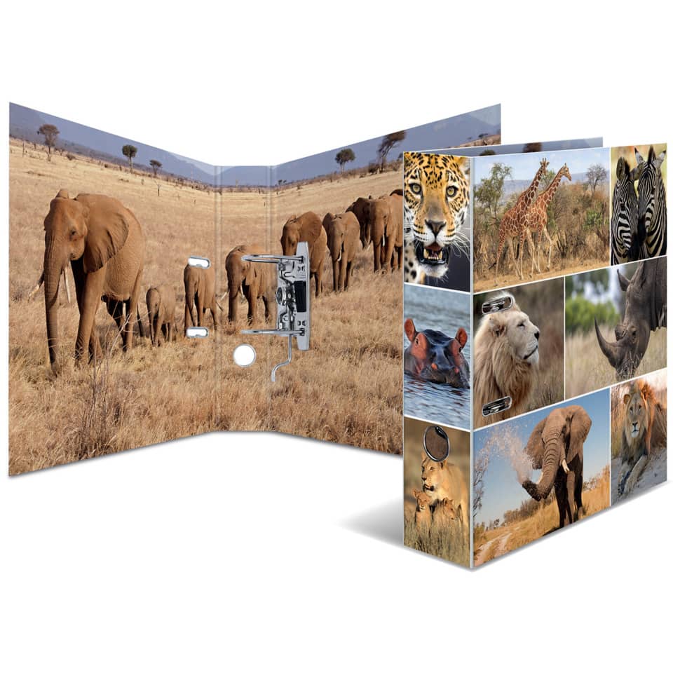 7168 Motivordner Tiere Afrika - A4, 70 mm