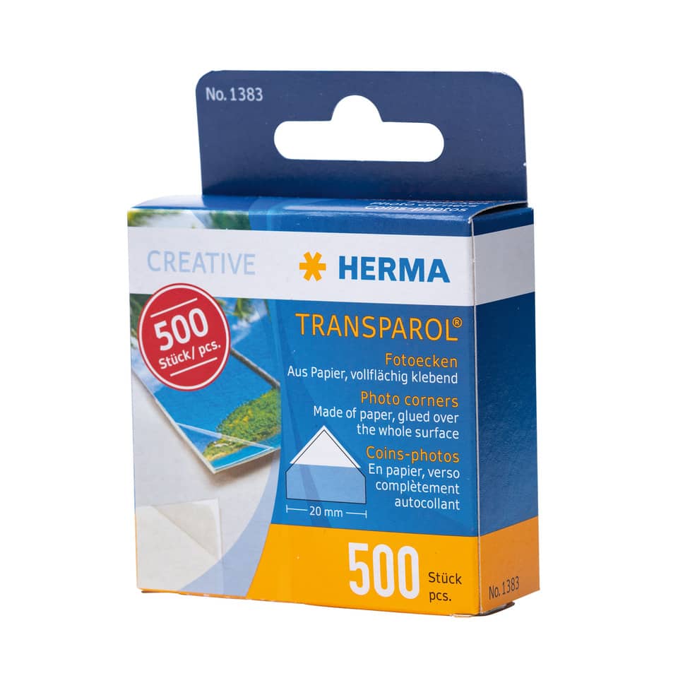 1383 Transparol Fotoecken 500 Stück