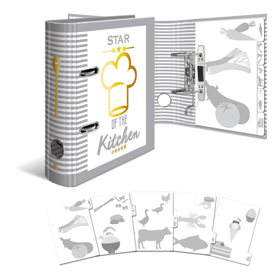 Kochrezeptordner Star Of The Kitchen - A5, 70 mm