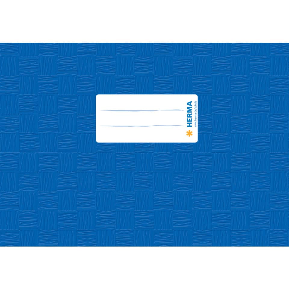 19841 Heftschoner PP - A5 quer, dunkelblau