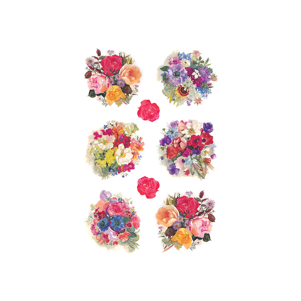 3504 Sticker DECOR Blumenschmuck