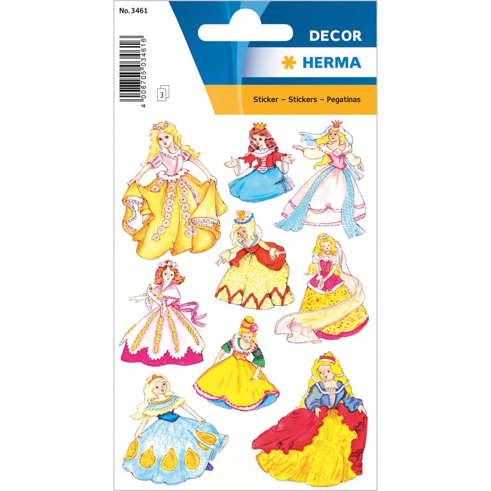 3461 Sticker DECOR Prinzessin