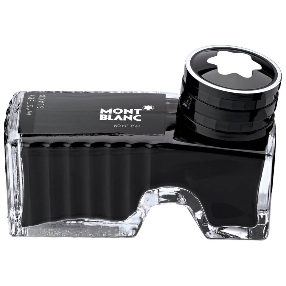Tinte - 60 ml Glasflacon, mystery black
