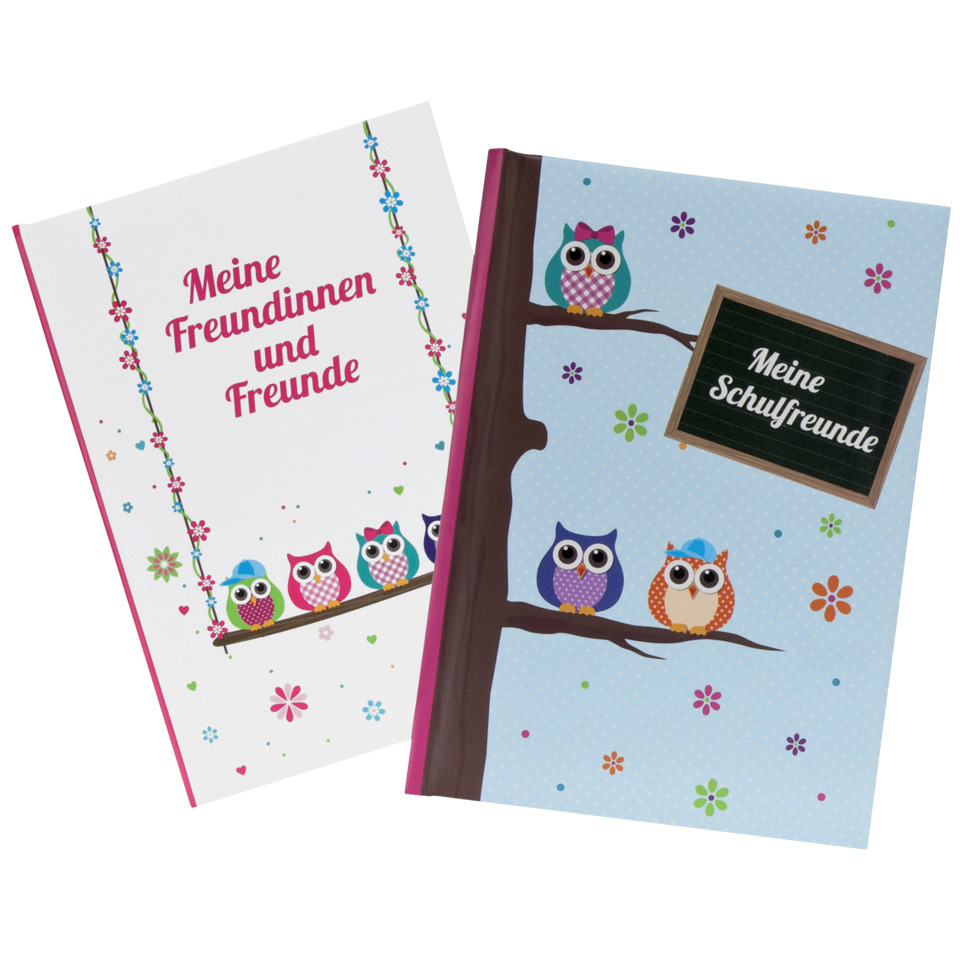 Freundebuch Eule A5