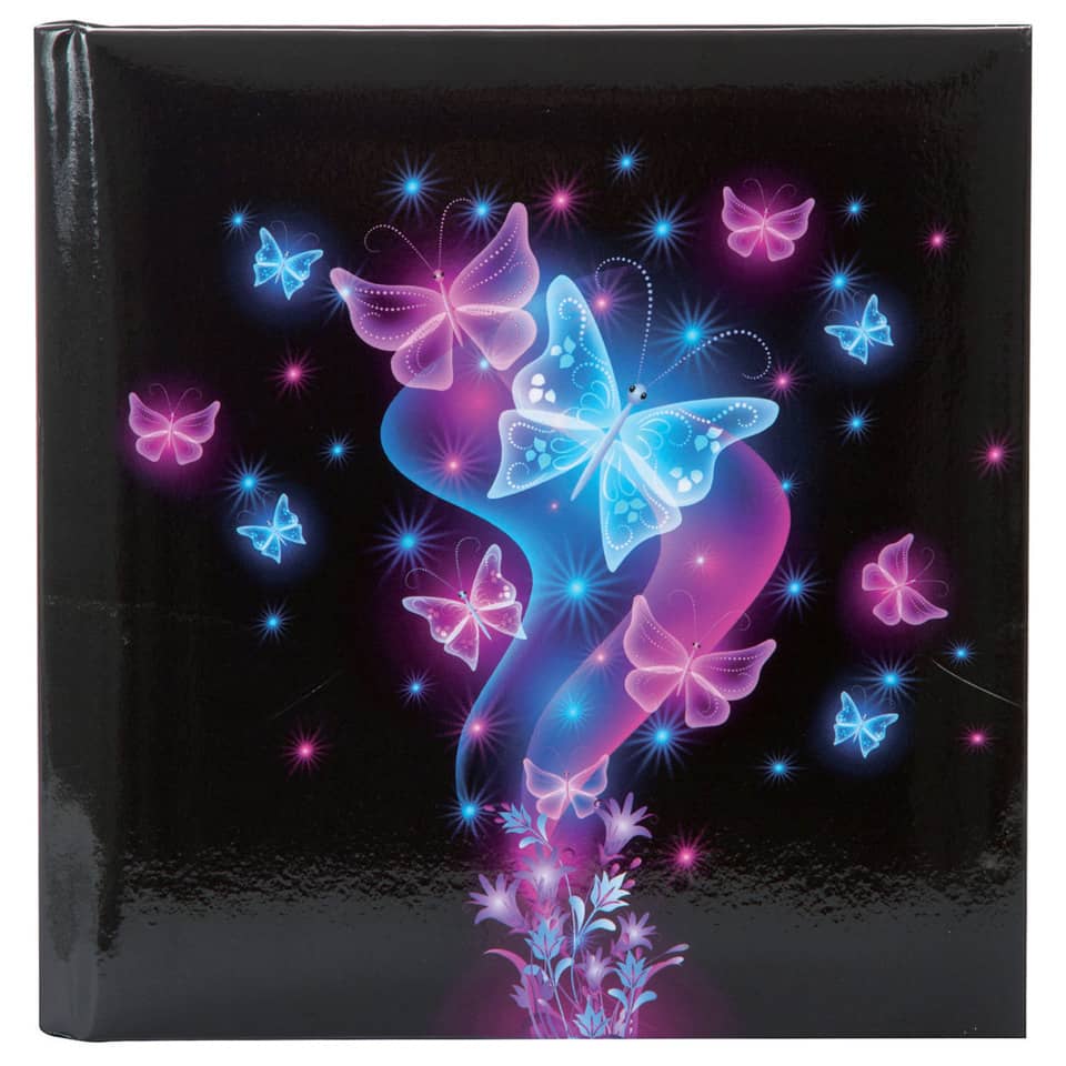 Poesiealbum Schmetterling - 16,5 x 16,5 cm, 96 Seiten