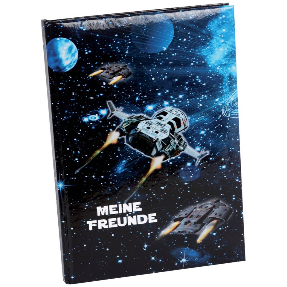 Freundebuch Raumschiff - A5