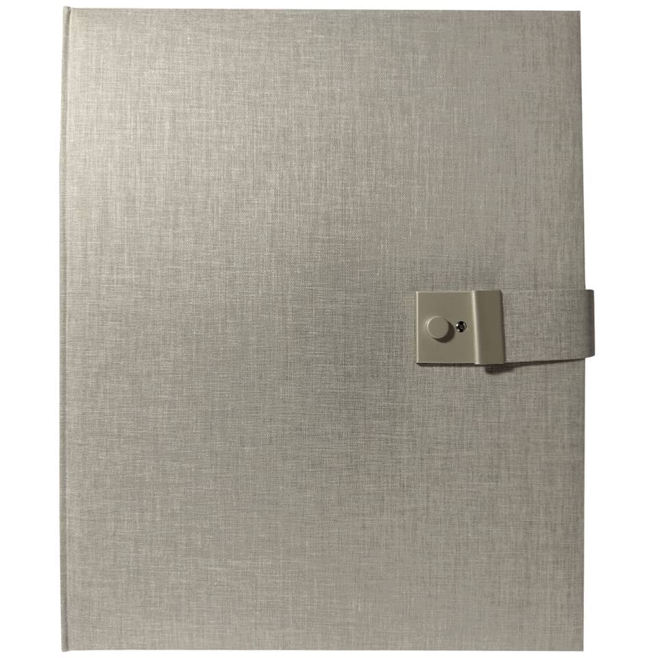 Dokumentenmappe Summertime Trend - 27,5 x 34 cm, grau