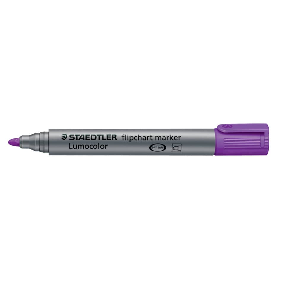 Lumocolor® 356 flipchart marker - Rundspitze, violett