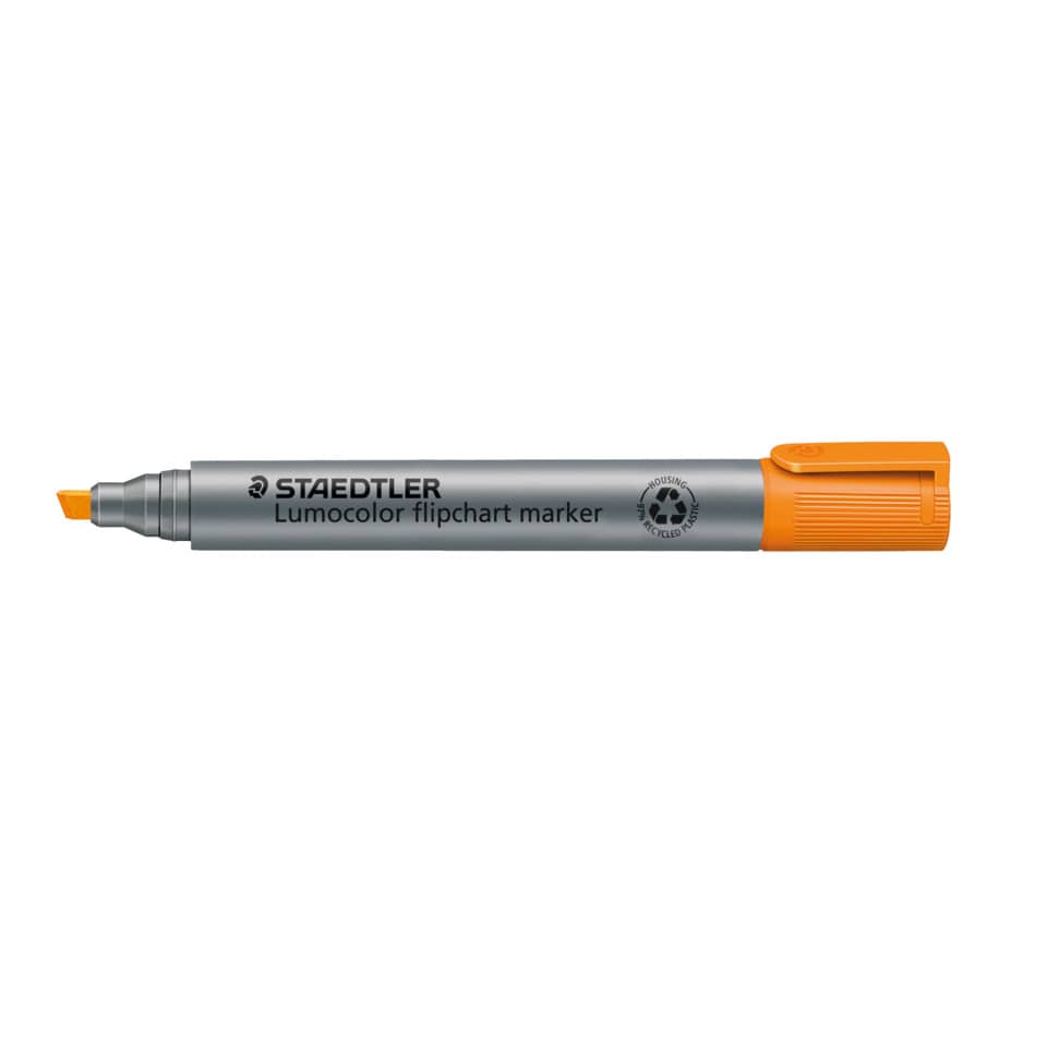 Lumocolor® 356 B flipchart marker - Keilspitze, orange
