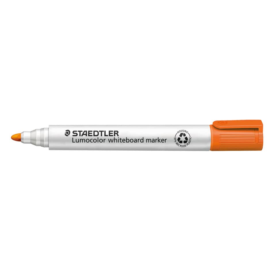 Lumocolor® 351 whiteboard marker - Rundspitze, orange