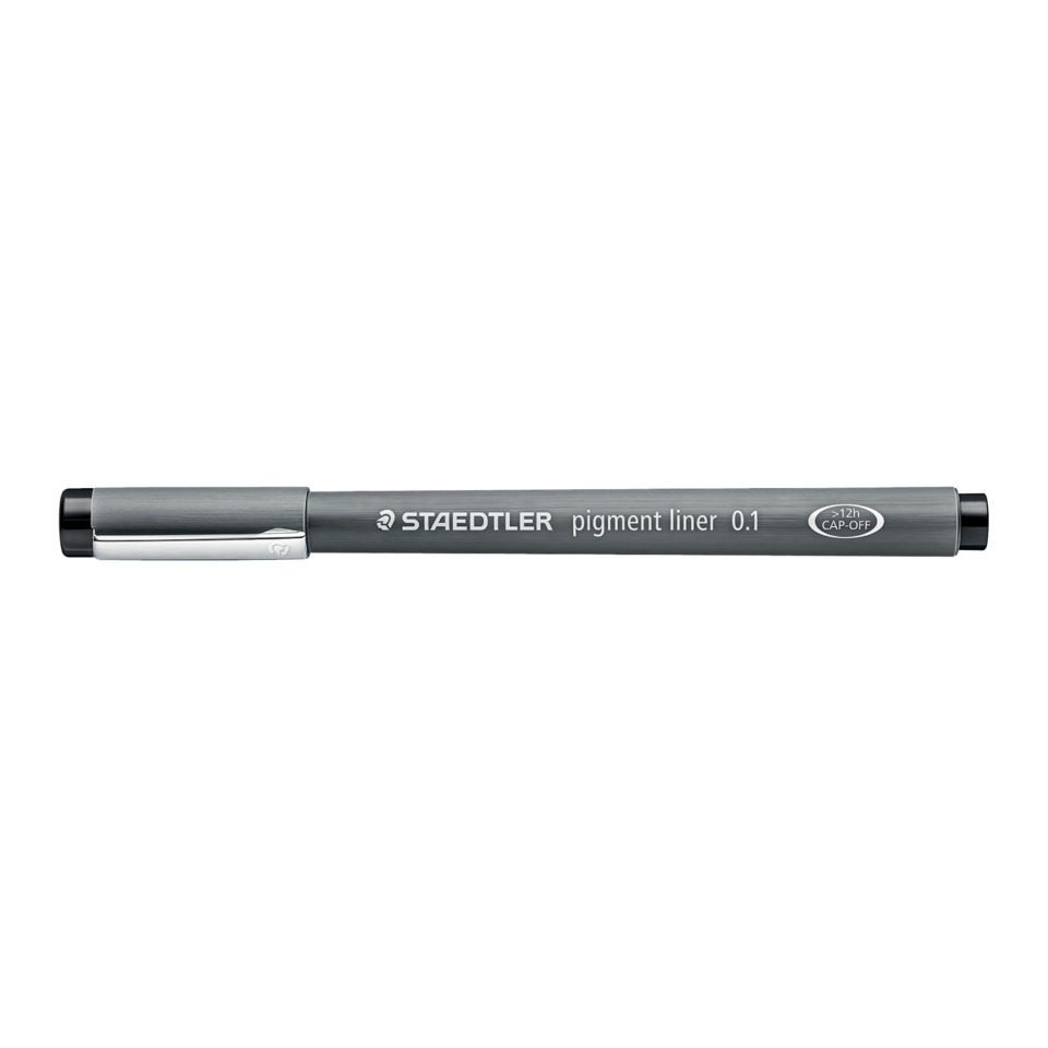 Feinschreiber pigment liner - 0,1 mm, schwarz
