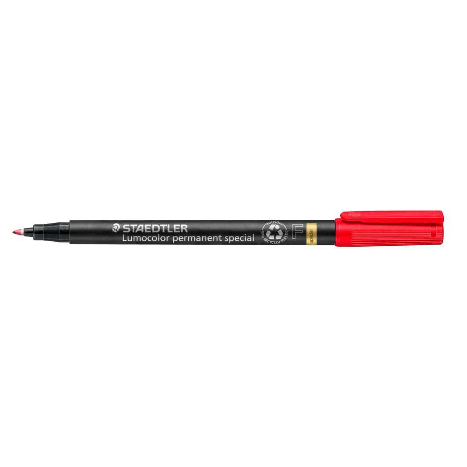 Feinschreiber Universalstift Lumocolor® - permanent special, rot, 0,6 mm
