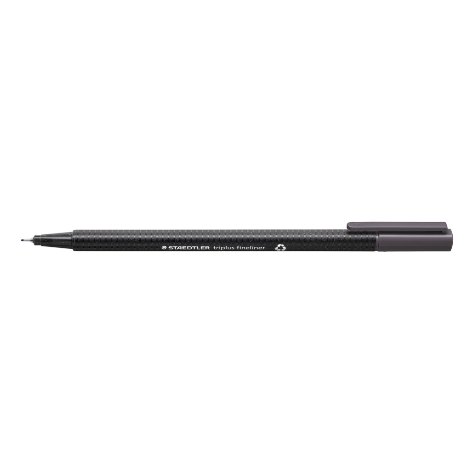 Feinschreiber triplus® - 0,3 mm, grau