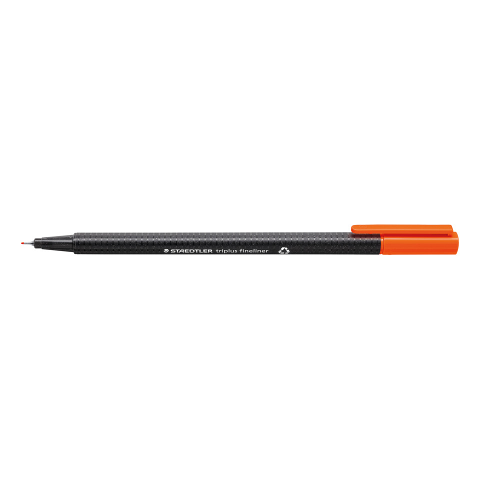 Feinschreiber triplus® - 0,3 mm, orange