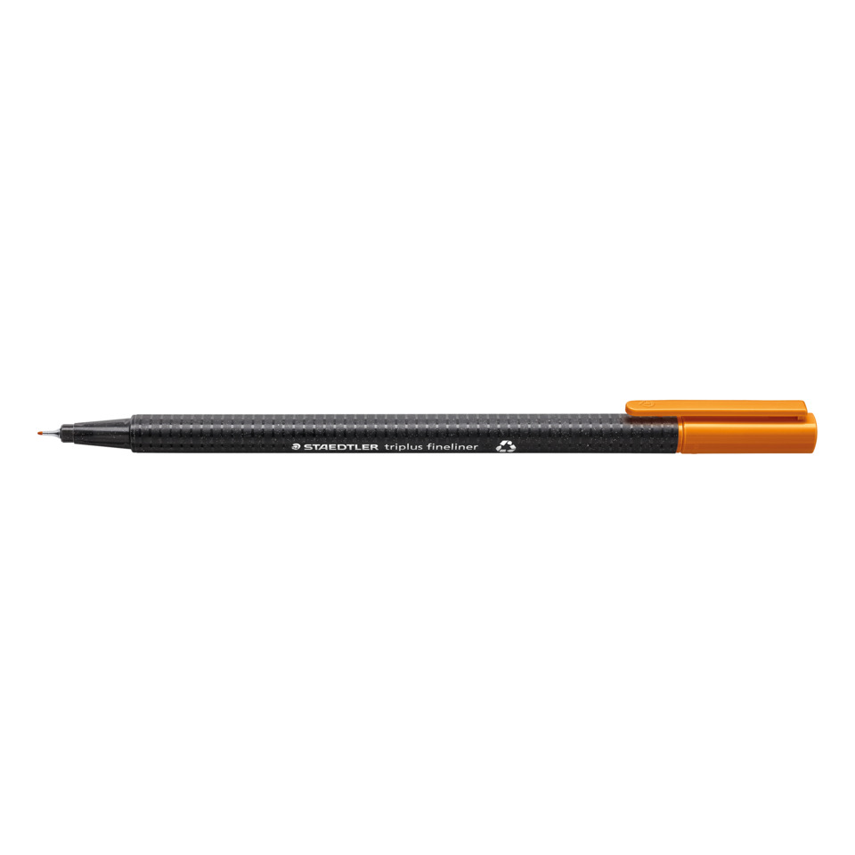 Feinschreiber triplus® - 0,3 mm, braun