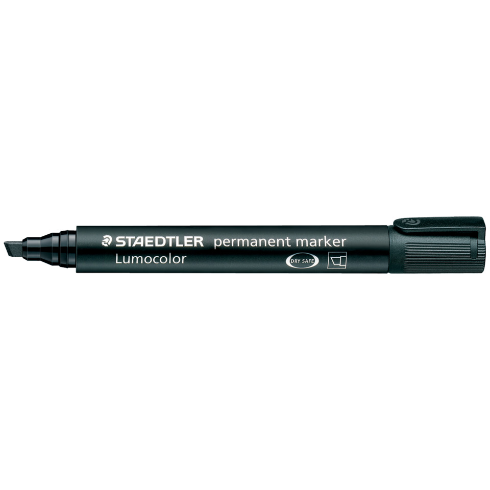 Permanentmarker Lumocolor® 350, nachfüllbar, schwarz