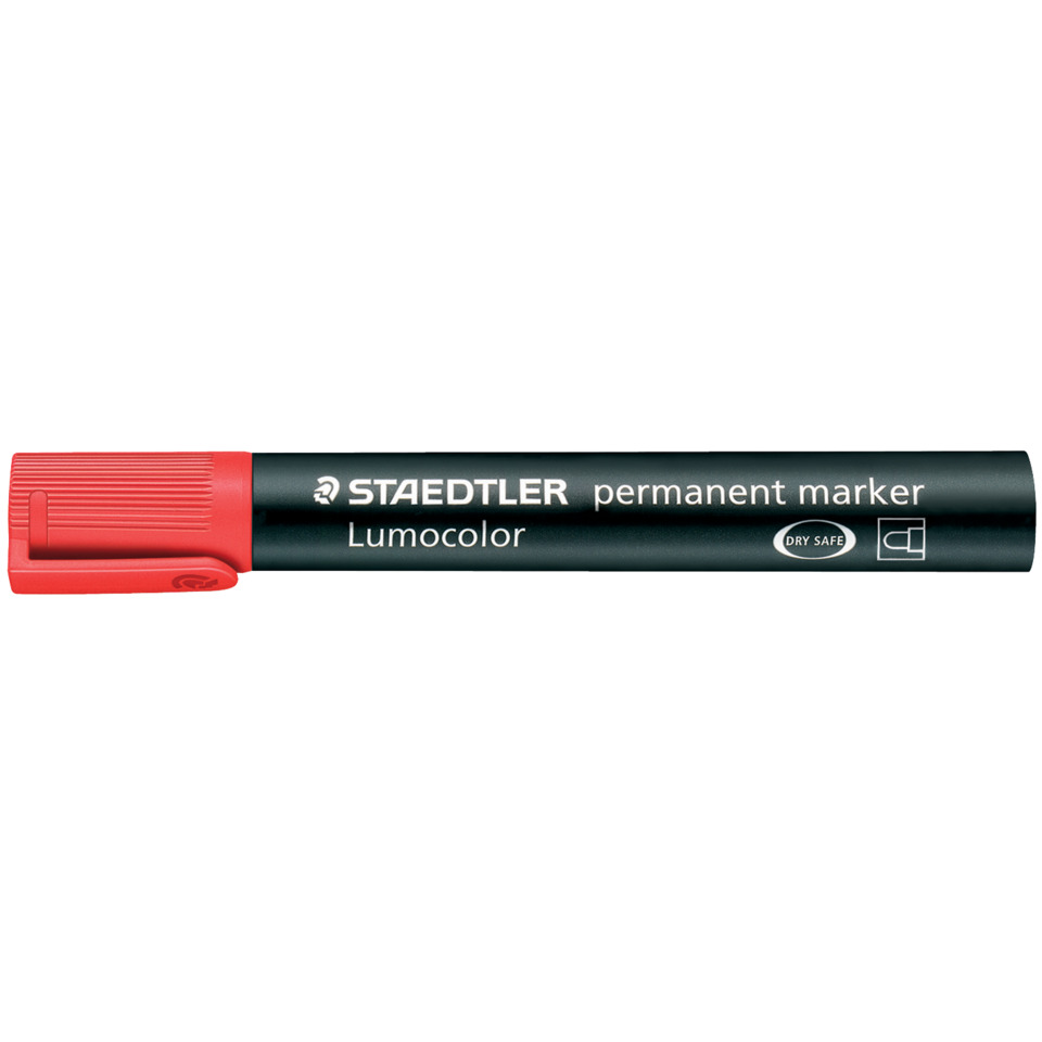 Permanentmarker Lumocolor® 352, nachfüllbar, rot