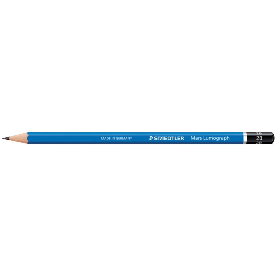 Bleistift Mars® Lumograph® - 2B, blau