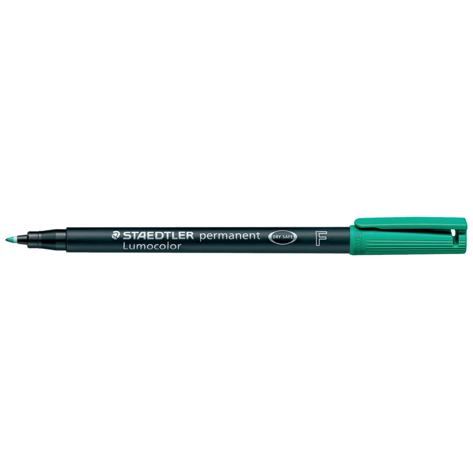 Feinschreiber Universalstift Lumocolor® - permanent, F, grün