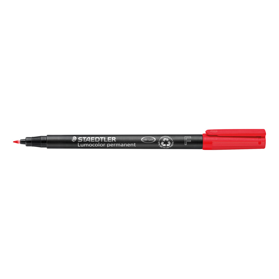 Feinschreiber Universalstift Lumocolor® - permanent, F, rot