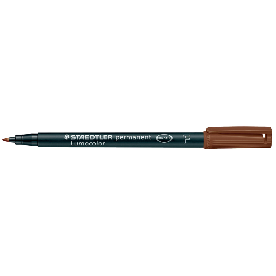 Feinschreiber Universalstift Lumocolor® - permanent, F, braun